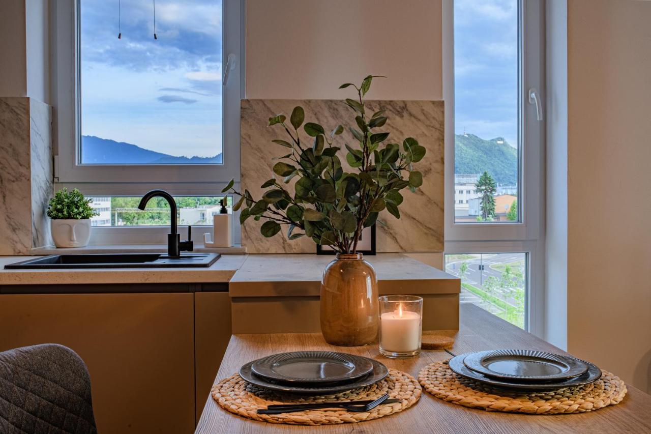 ARA Apart Belvedere Brasov Appartement Buitenkant foto